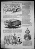 Old 1849 War Hungary Austrian Recruits Castle Budna Montenegro Refuge Victorian