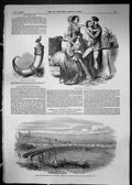 Old 1849 Viaduct River Lune Lancaster Railway Train Paris Fashion Hor Victorian