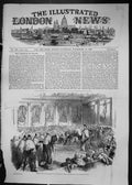 Old 1849 Scene Oath Installation Judges Palais De Justice Paris Franc Victorian