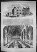 Old 1849 Needham Market Railway Station Dinner St. Andrew'S Hall Norw Victorian