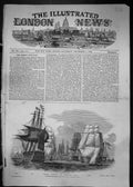 Old 1849 British War Ships Racer Howe Vengeance Dardanelles Queen Dra Victorian