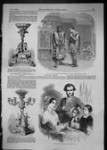 Old 1849 Wallack Othello Macready Iago Theatre Plate Litchfield Paris Victorian