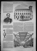 Antique Print 1849 General Haynau Edinburgh Corn Exchange Bronze Silchester
