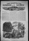 Old 1849 Scene Importation Fruit Christmas Docks Transport Adelaide H Victorian