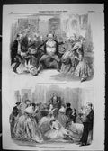 Antique Old Print 1849 Blindman'S Buff Forfeits Kenny Meadows Enterainment 19th