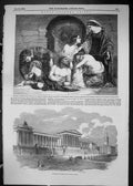 Old 1849 Architecture Design Arthut Allom Act Mercy Queen France Pris Victorian