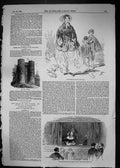 Old 1849 Paris Fashion Saltwood Castle England Architecture Theatre A Victorian