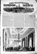 Old Antique Print 1850 Military Naval County Service Club James'S Street 19th