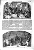 Original Old Antique Print 1850 Pantomime Sadler'S Theatre Adelphi Frank 19th