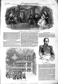 Old Antique Print 1850 D'Andorre James'S Olympic Theatre Jerome Bonaparte 19th