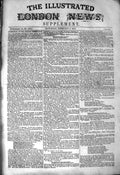 Original Old Antique Print 1850 Exhibition British Institution Supplement Text