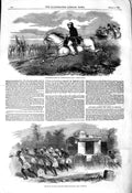 Original Old Antique Print 1850 Commander-In-Chief Charles Napier India Tr 19th