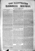 Original Old Antique Print 1850 Four Pages Illustrated London News Supplement