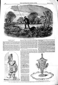 Old Antique Print 1850 Trolling Jack Plate Ex-Mayor Swansea Robert Dick 19th