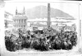 Old Antique Print 1850 Pope Procession Church Giovanni Laterano Peter'S 19th