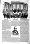 Original Old Antique Print 1850 Andrew Rutherfurd Scotland University London