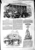 Old Antique Print 1850 Lambeth Election Kennington Common Kemble Theatre 19th