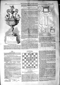 Old Antique Print 1850 Doncaster Race Cup Horse Racing Plan James'S Park 19th