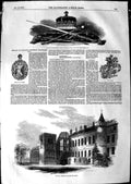 Old Antique Print 1850 Regalia Scotland Crown Jewel Andrew Holyrood Abbey 19th