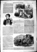 Original Old Antique Print 1850 Serve Him Right Lyceum Theatre Duke Palmella