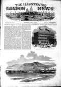 Old Antique Print 1851 Cast-Iron House New York Bridgewater Bridge Hobart 19th