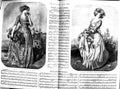 Old Antique Print 1851 Sheet Music Mazurka Henry Russell Waltz Flowers 19th