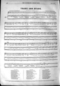 Old Antique Print 1851 Sheet Music Trade And Spade Charles Mackay Russell 19th