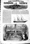 Old Antique Print 1851 Great Exhibition Jewels Model Ship Sampan Indian 19th