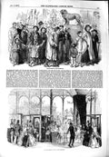 Original Old Antique Print 1851 Five Shilling Day Great Exhibition Agri 19th