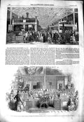 Old Antique Print 1851 Agriculture Department De La Rue'S Stall Bunhill 19th