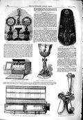 Old Antique Print 1851 Shuttleless Loom Card-Setting Machine Papier Mache 19th