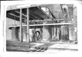 Original Old Antique Print 1851 Machinery Dean Mills Four Engines Victorian