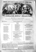 Old Antique Print 1851 Sheet Music Songs Melodies Charles Mackay Bishop 19th