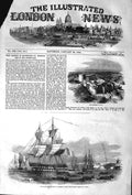 Original Old Antique Print 1852 Fortress Ham Political Prisoners Brest Ship