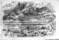 Original Old Antique Print 1852 California GMining America Kanaha Sacramento