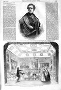 Old Antique Print 1852 Major-General George Cathcart Rubens Room Windsor 19th