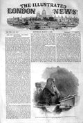 Original Old Antique Print 1852 Lord Chancellor Lord St. Leonards Lincol 19th
