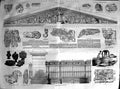 Original Old Antique Print 1852 British Museum Nimroud Antiquities Potter 19th