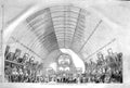 Old Antique Print 1852 Cork National Industrial Exhibition Fine Arts Hall 19th