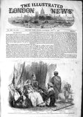 Original Old Antique Print 1852 Ex-Rajah Coorg Princess Gouramma Firozi 19th