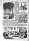Antique Print Ref.508 1852 Church Cambridge Kilkenny Election Battle Abbey