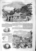 Original Old Antique Print 1852 Coorg Harvest Festival Madras Robert Pe 19th