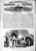Original Old Antique Print 1852 Liberation Abd-El-Kader President Chateau 19th