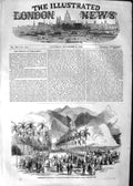 Original Old Antique Print 1852 Works Petropolis Railway Emperor 19th