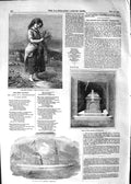 Old Antique Print 1852 African Mail Steamer Forerunner Tomb Philippe Girl 19th