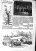 Old Antique Print 1852 Funeral Duke Wellington Tree Horse Guards Chamber 19th