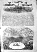 Original Old Antique Print 1852 Winter Circus Paris France Emperor Napol 19th