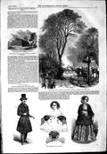 Original Old Antique Print 1853 Emperor Louis Napoleon Hunting Compiegne Peover