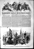 Old Antique Print 1853 Parade Ramghur Major Robbins Dorundah Wellington 19th