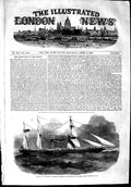 Old Antique Print 1853 Duke Sutherland Steam Ship Aberdeen Pier Scotland 19th